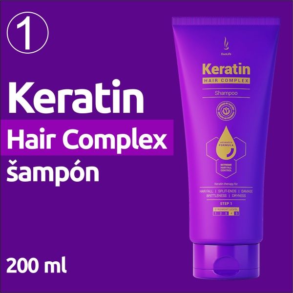 keratin hair complex šampón