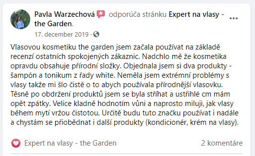 recenze the garden - Pavla Warzechova FB2019