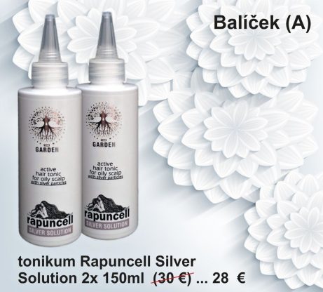 The GARDEN - Silver balíček A Rapuncell Silver Solution 2x