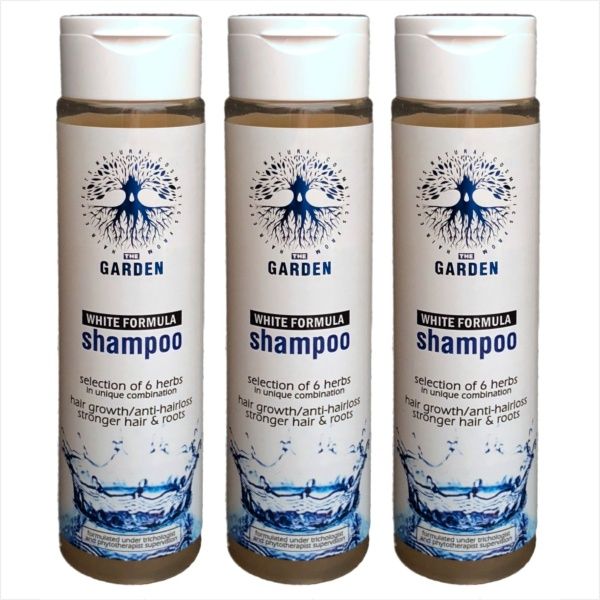 The GARDEN - White Formula Shampoo 3ks ESH