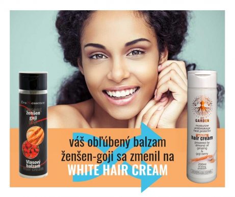 žengo sa zmenil na White Hair Cream The Garden